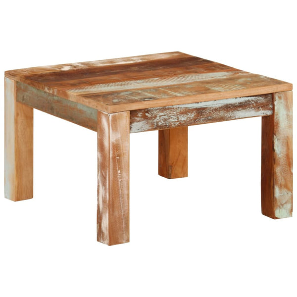 Couchtisch Sofia 55x55x35cm (recyceltes Massivholz)