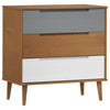 Ruskea kaappi molde Lavente 80x40x80cm (mänty)