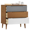 Ruskea kaappi molde Lavente 80x40x80cm (mänty)