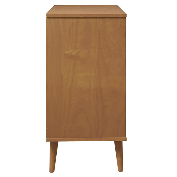 Ruskea kaappi molde Lavente 80x40x80cm (mänty)
