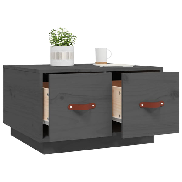 Couchtisch Revena grau 60x53x35cm (Kiefer)