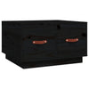 Couchtisch Revena schwarz 60x53x35cm (Kiefer)