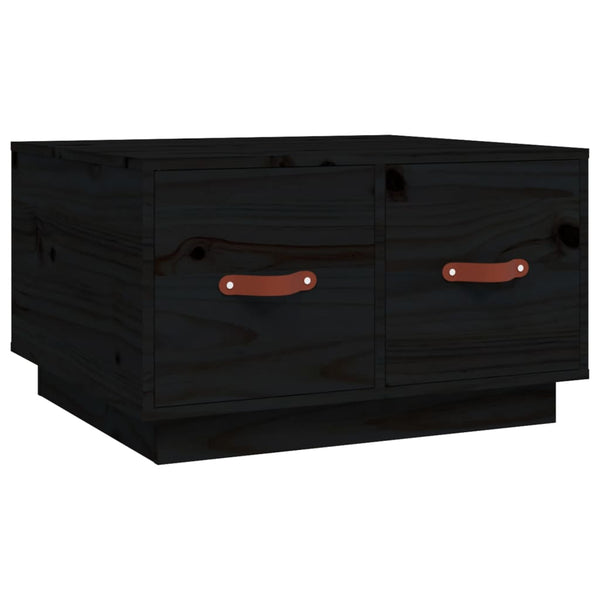 Couchtisch Revena schwarz 60x53x35cm (Kiefer)