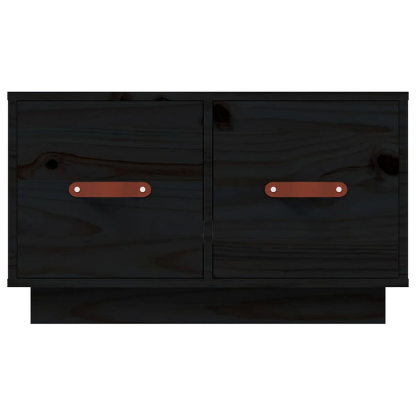 Couchtisch Revena schwarz 60x53x35cm (Kiefer)