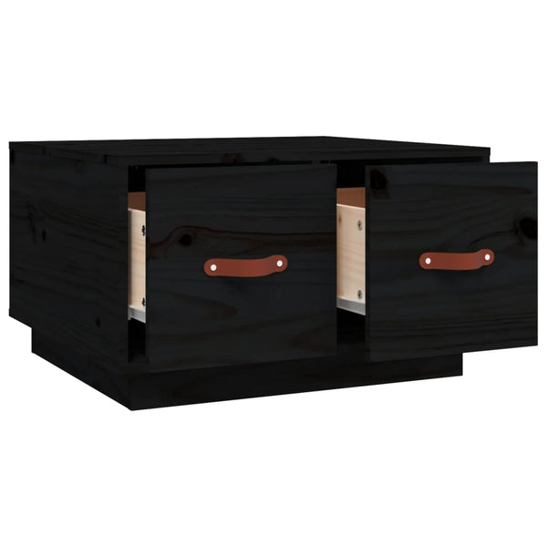 Couchtisch Revena schwarz 60x53x35cm (Kiefer)