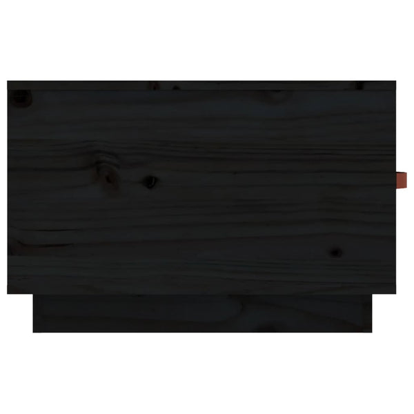 Couchtisch Revena schwarz 60x53x35cm (Kiefer)
