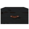 Schwarze wandmontierte Nachttische Cioinigel 40x29,5x22cm (2 St.)