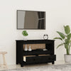 Schwarzer TV-Schrank Carpo 79x35x52cm (Kiefer)