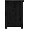 Schwarzer TV-Schrank Carpo 79x35x52cm (Kiefer)