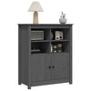 Graues Sideboard Ionidia 83x41,5x100cm (Kiefer)