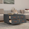 Couchtisch Iverson 80x80x45cm (Kiefer, grau)