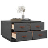 Couchtisch Iverson 80x80x45cm (Kiefer, grau)