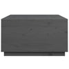 Couchtisch Iverson 80x80x45cm (Kiefer, grau)