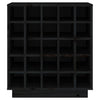 Schwarzer Weinschrank Dita 55,5x34x61cm (Kiefer)