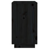 Schwarzer Weinschrank Dita 55,5x34x61cm (Kiefer)