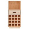 Weinschrank Dobrinciu 45x34x100cm (Kiefer)