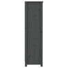 Harmaa kirjahylly Crisantie 80x35x126cm (mänty)