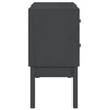 Grauer Konsolenschrank Smeurica 90x40x78cm (Kiefer)