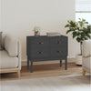 Grauer Konsolenschrank Smeurica 90x40x78cm (Kiefer)