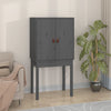 Grauer Schrank Ilaro 60x40x120cm (Kiefer)