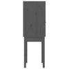 Grauer Schrank Ilaro 60x40x120cm (Kiefer)