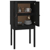 Schwarzer Schrank Ilaro 60x40x120cm (Kiefer)