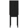Schwarzer Schrank Ilaro 60x40x120cm (Kiefer)
