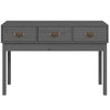 Grauer Konsolentisch Heincz 114x40x75cm (Kiefer)