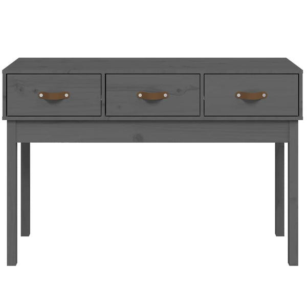 Grauer Konsolentisch Heincz 114x40x75cm (Kiefer)