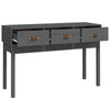 Grauer Konsolentisch Heincz 114x40x75cm (Kiefer)
