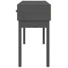 Grauer Konsolentisch Heincz 114x40x75cm (Kiefer)