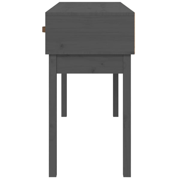 Grauer Konsolentisch Heincz 114x40x75cm (Kiefer)