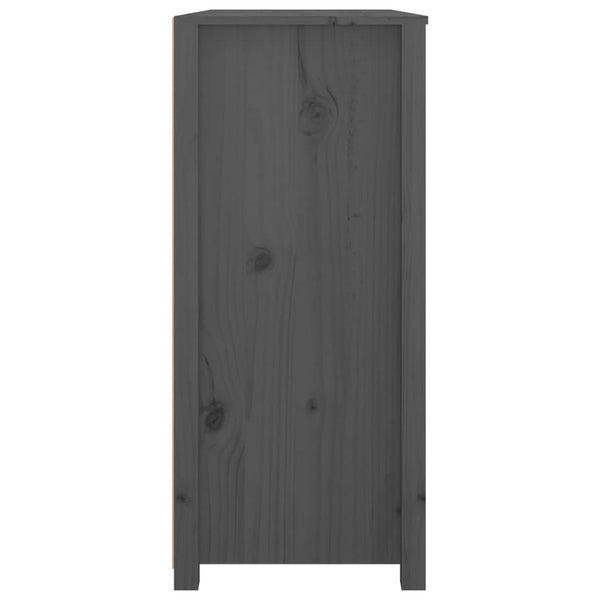 Graues Sideboard Merghani 100x40x90cm (Kiefer)
