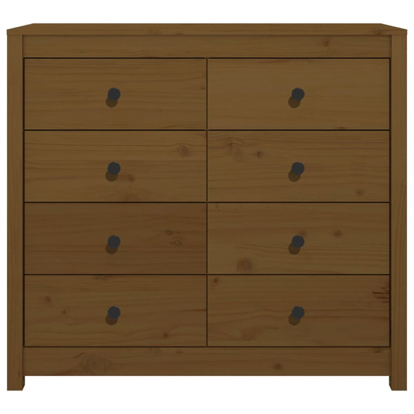 TV-Schrank Merghani honigbraun 100x40x90cm (Kiefer)