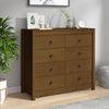 TV-Schrank Merghani honigbraun 100x40x90cm (Kiefer)