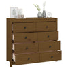 TV-Schrank Merghani honigbraun 100x40x90cm (Kiefer)