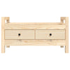 Garderobenbank Garofina 80x40x43cm (Kiefer)