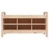 Garderobenbank Garofina 110x40x60cm (Kiefer)