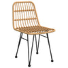 Gartenstühle Maiorescu 48x62x84cm (2er Set PE-Rattan)