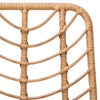 Barhocker Alphonsus 45x56x103,5cm (2 Stück PE Rattan und Stahl)