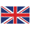Großbritanniens Flagge und Fahnenmast Cayden 6,23 m (Aluminium)