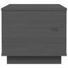 Grauer Couchtisch Nerissa 40x50x35cm (Kiefer)