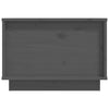 Grauer Couchtisch Nerissa 40x50x35cm (Kiefer)