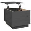 Grauer Couchtisch Nerissa 40x50x35cm (Kiefer)