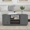 Grauer Couchtisch Pantilimona 90x49x40,5 cm (Kiefer)