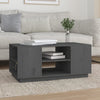 Grauer Couchtisch Pantilimona 90x49x40,5 cm (Kiefer)