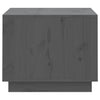 Grauer Couchtisch Vinatoru 120x50x40,5cm (Kiefer)