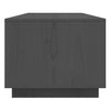 Grauer Couchtisch Egidiu 110x50x40cm (Kiefer)