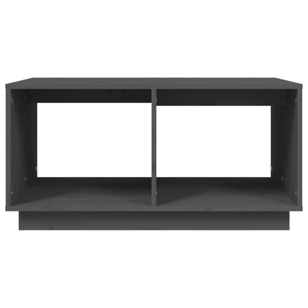 Grauer Couchtisch Jonatan 80x50x40cm (Kiefer)