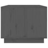 Grauer Couchtisch Jonatan 80x50x40cm (Kiefer)